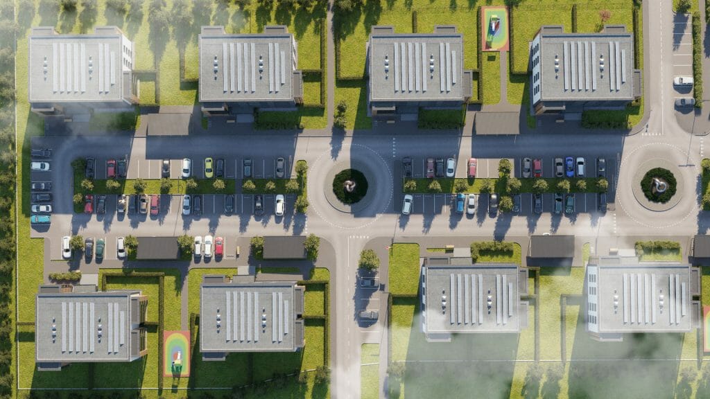 Naujosios Santariškės 1 etapas (Daujoto g. 4, 6, 8, 10) - Korterelamu - visuaalne