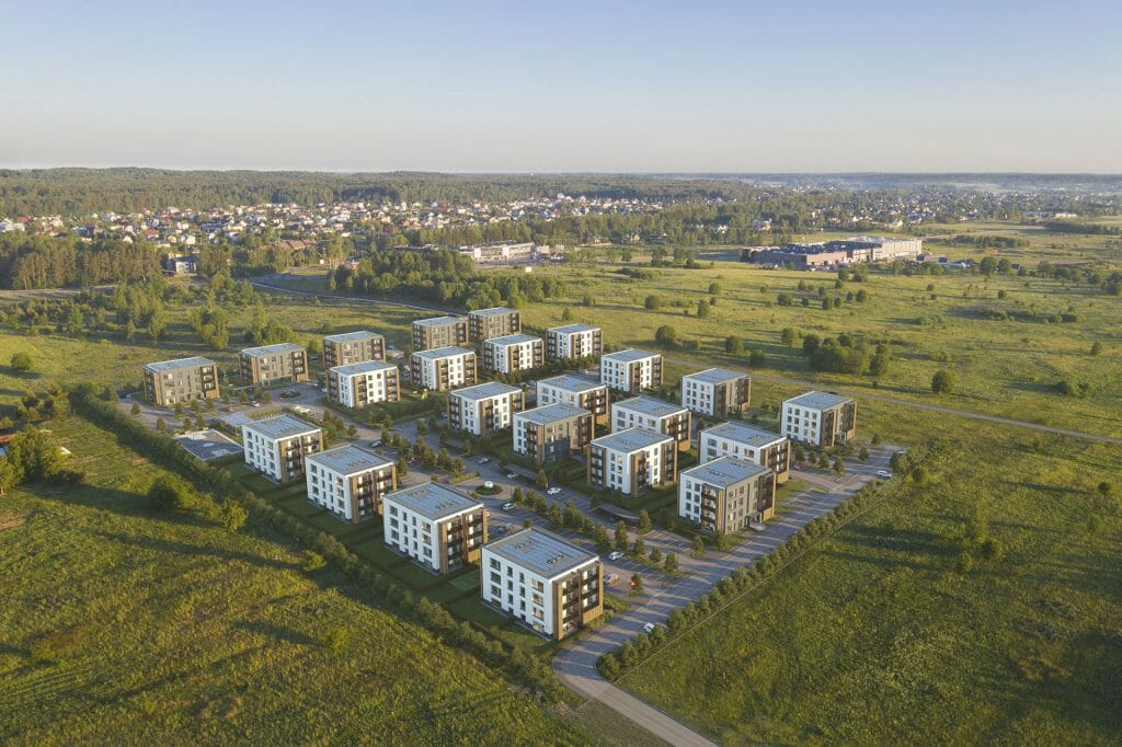 Naujosios Santariškės 4 etapas (Santariškių g. 80) - Multi apartment - visualization