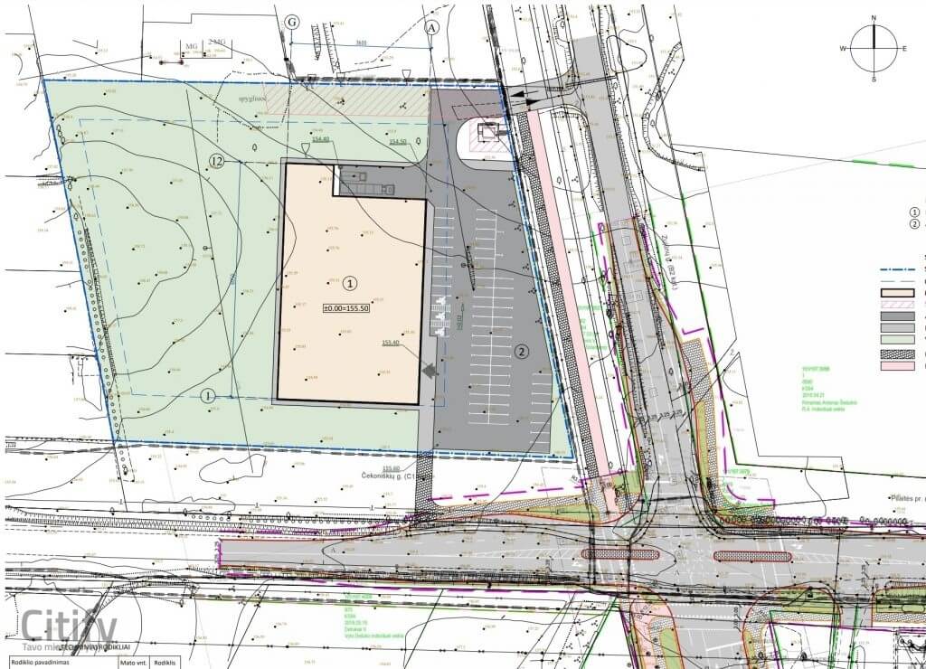 Norfa Zujūnų g. (Zujūnų g. 1) - Food store - visualization