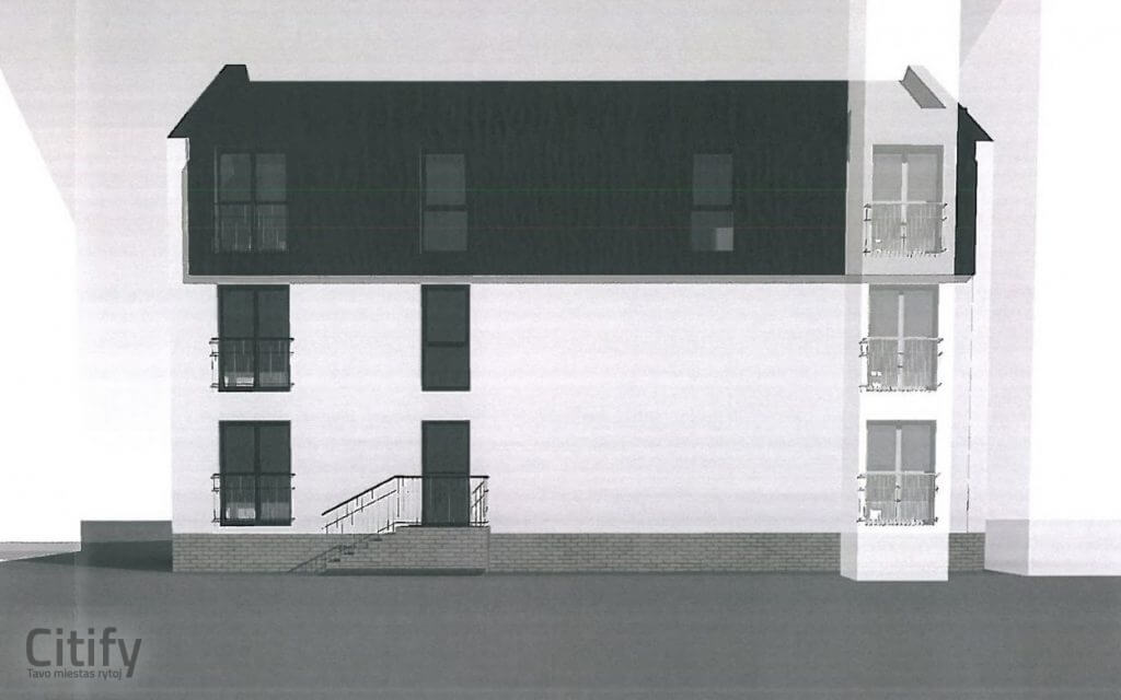 Polocko g. 4A (Polocko g. 4A) - Daugiabutis - vizualizacija