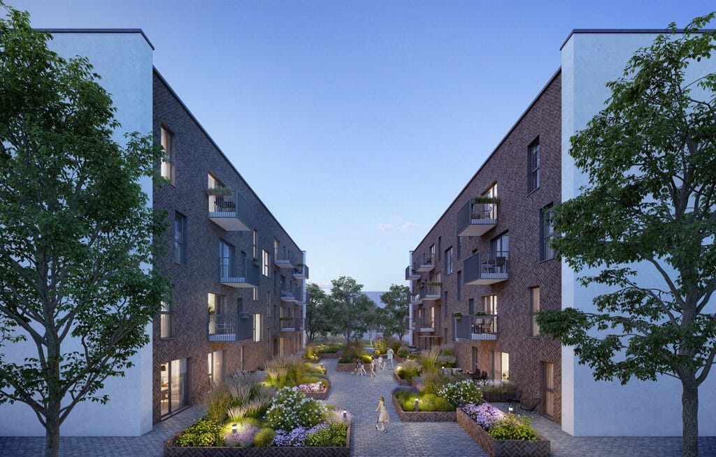 Ramu Du (Brolių g. 16) - Daudzdzīvokļu nams - vizualizācija