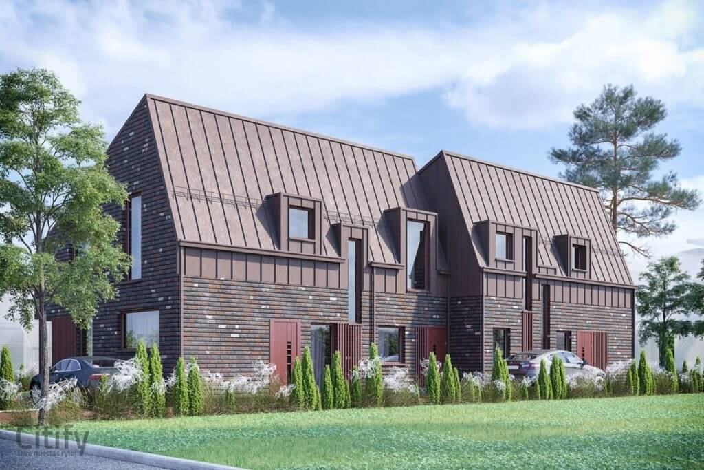 Širvintų g. 52 (Širvintų g. 52) - Row housing - visualization