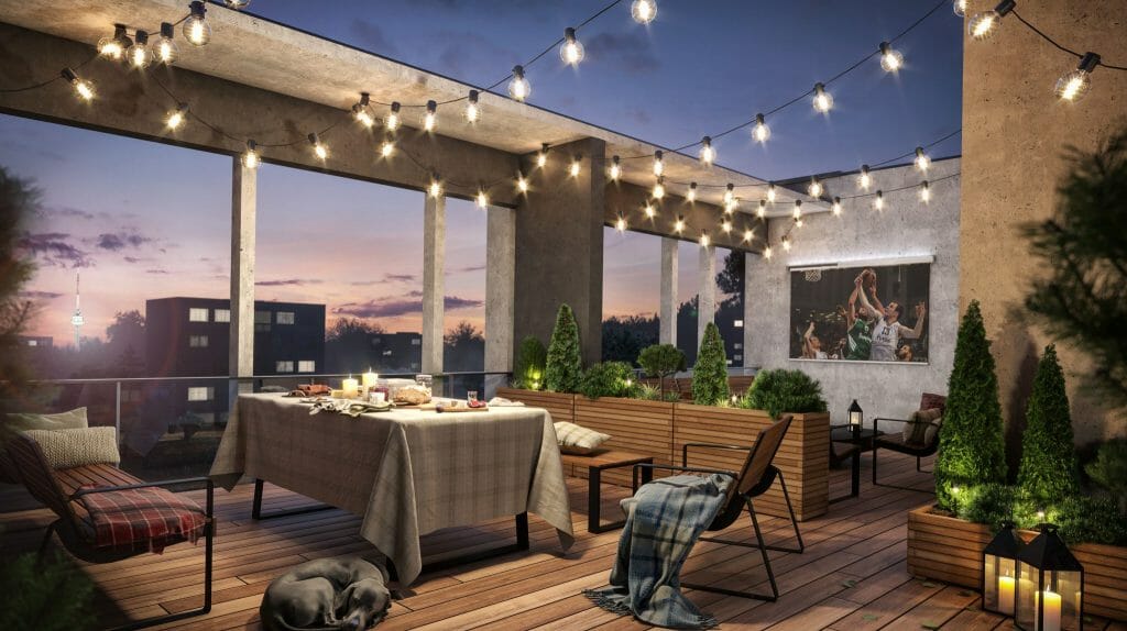 Viršuliškių stogai (Viršuliškių g. 38) - Multi apartment - visualization