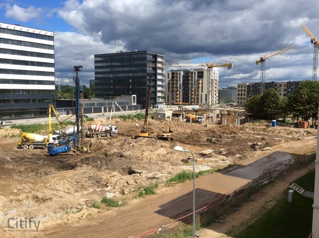 Ozo parkas 5 etapas (J. Lebedžio g. 1) - Korterelamu - ehituse fotod