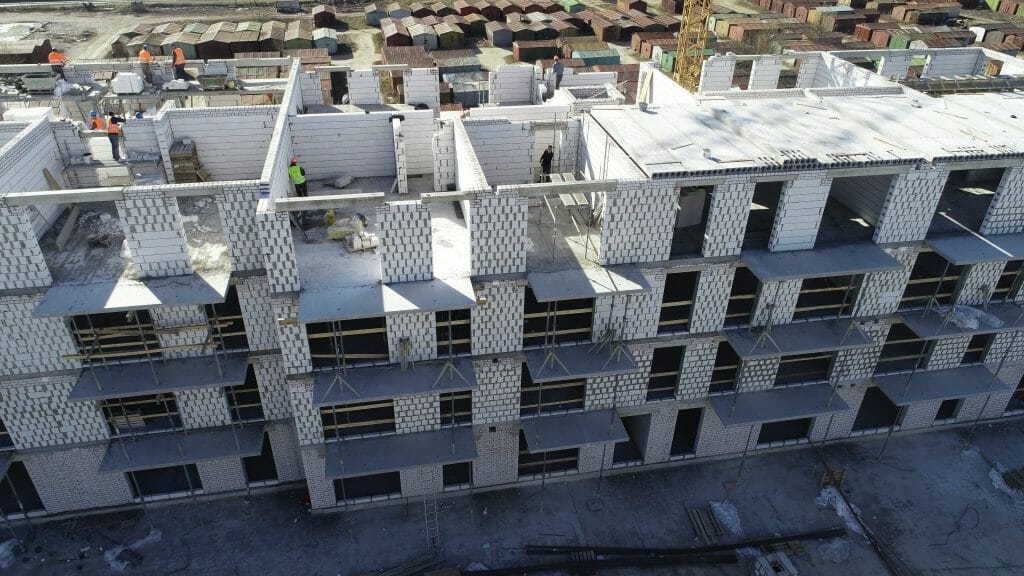 Grigalaukio dominija 4 etapas (Budiniškių g. 9) - Multi apartment - construction photos