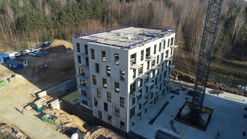 Bajorų lajos 1 etapas (Bajorų kel. 29) - Daugiabutis - statybų nuotraukos