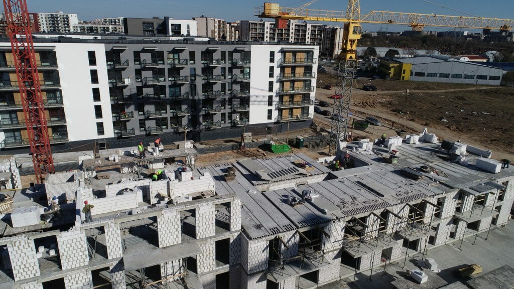 Grigalaukio dominija 4 etapas (Budiniškių g. 9) - Multi apartment - construction photos