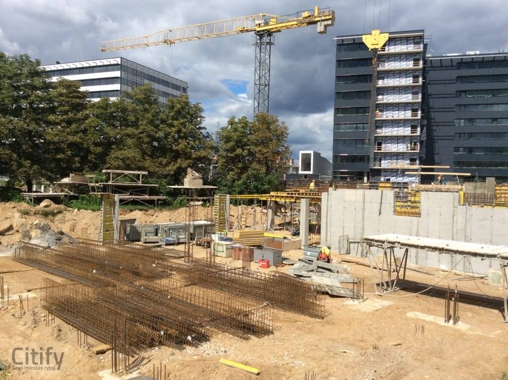 Ozo parkas 5 etapas (J. Lebedžio g. 1) - Korterelamu - ehituse fotod