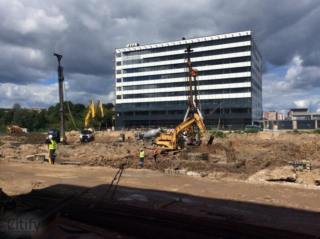 Ozo parkas 5 etapas (J. Lebedžio g. 1) - Korterelamu - ehituse fotod