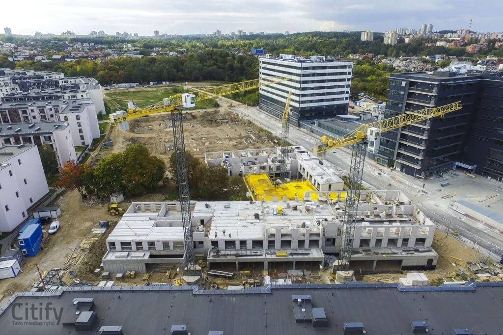 Ozo parkas 5 etapas (J. Lebedžio g. 1) - Korterelamu - ehituse fotod