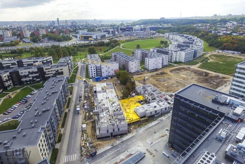 Ozo parkas 5 etapas (J. Lebedžio g. 1) - Korterelamu - ehituse fotod