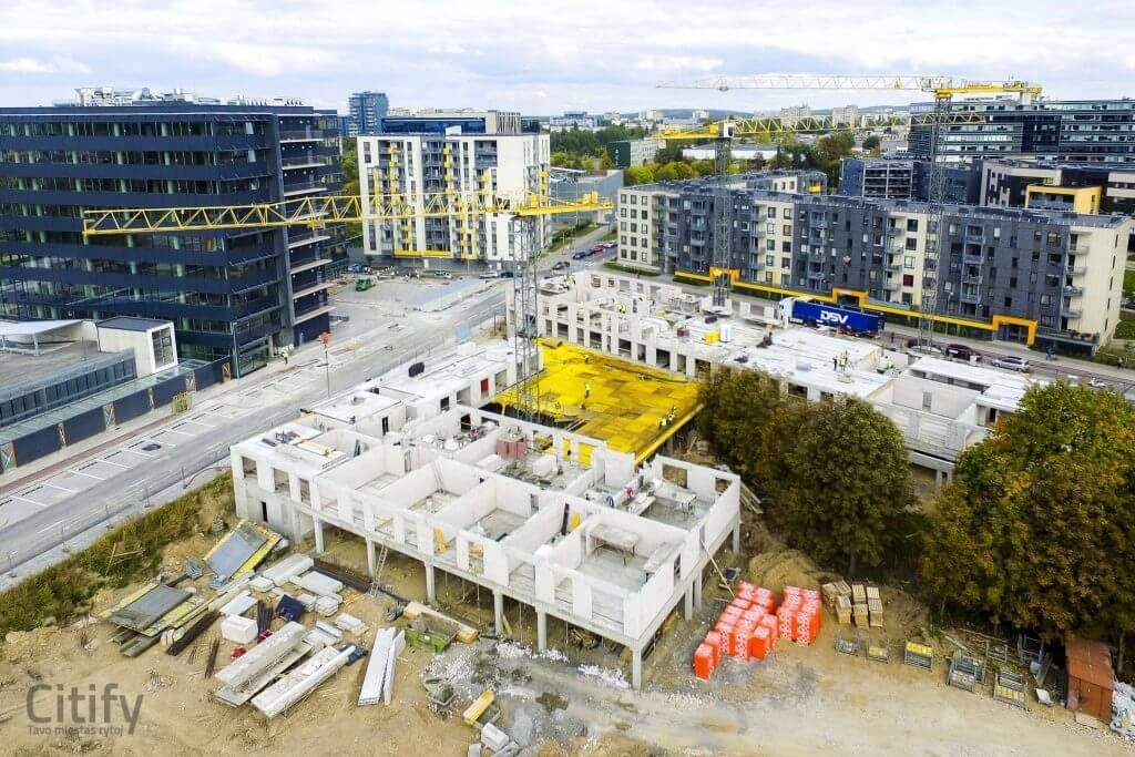 Ozo parkas 5 etapas (J. Lebedžio g. 1) - Korterelamu - ehituse fotod