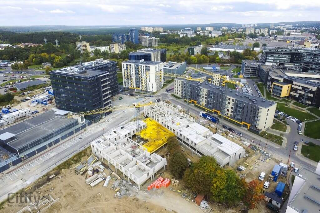 Ozo parkas 5 etapas (J. Lebedžio g. 1) - Korterelamu - ehituse fotod