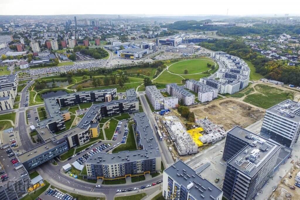 Ozo parkas 5 etapas (J. Lebedžio g. 1) - Korterelamu - ehituse fotod