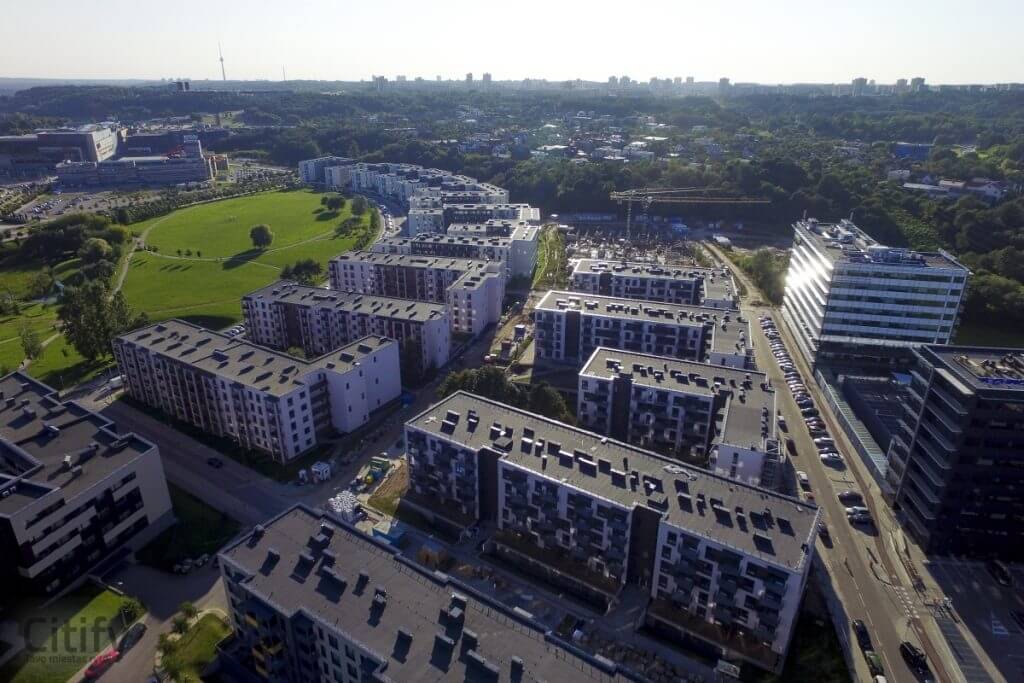 Ozo parkas 5 etapas (J. Lebedžio g. 1) - Korterelamu - ehituse fotod