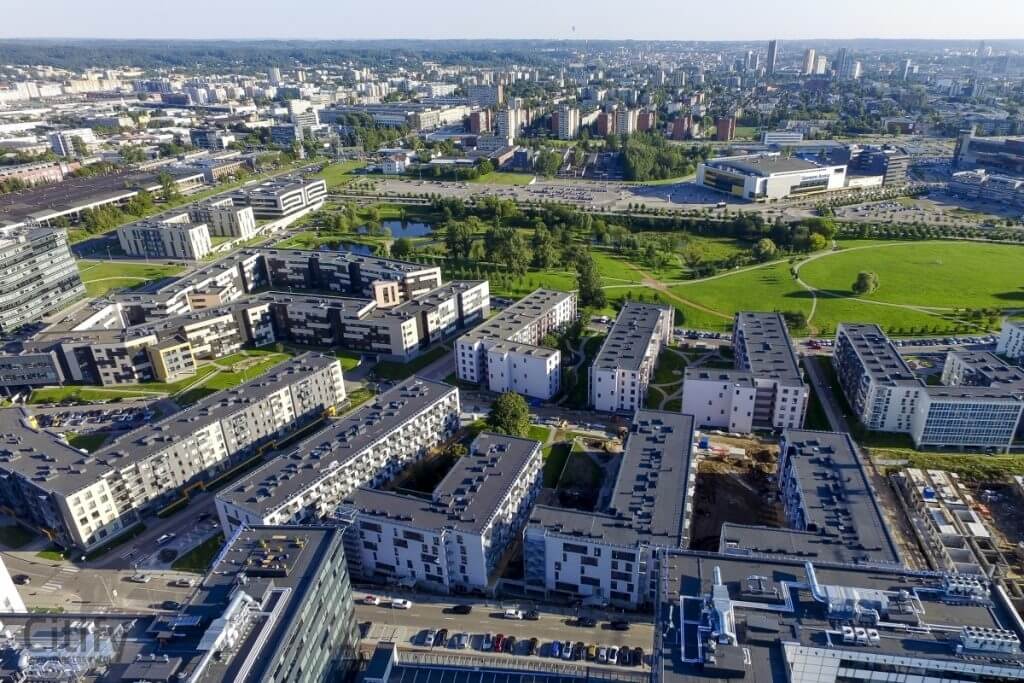 Ozo parkas 5 etapas (J. Lebedžio g. 1) - Korterelamu - ehituse fotod