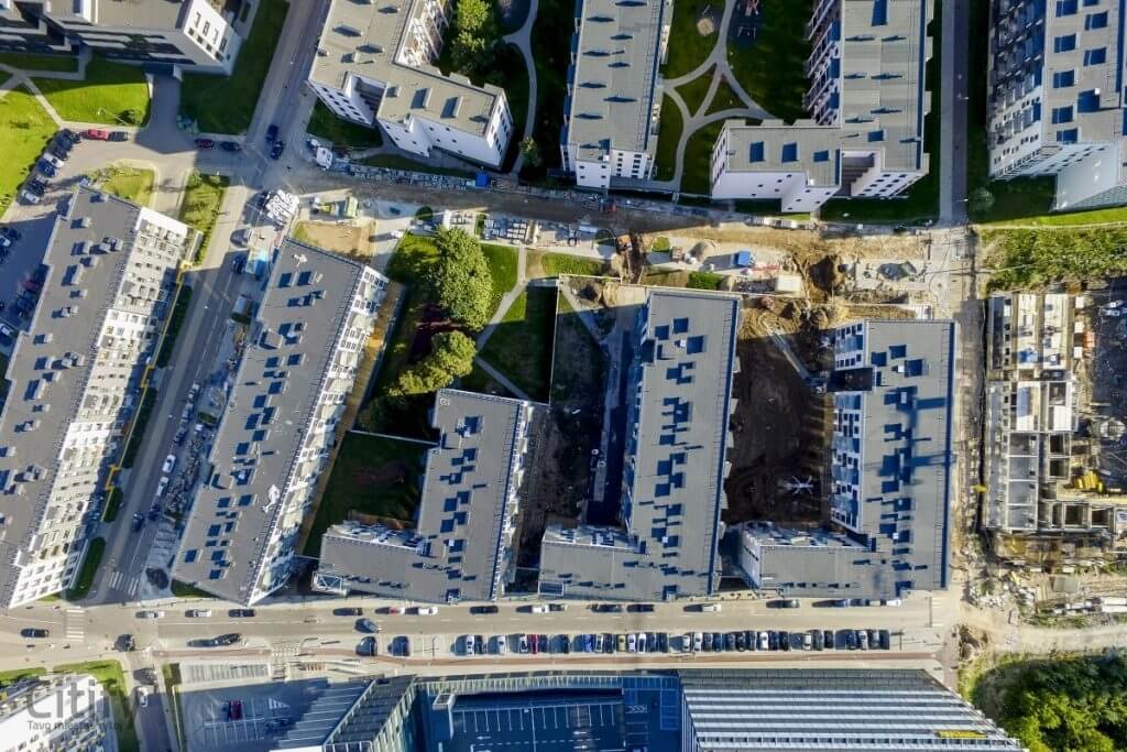 Ozo parkas 5 etapas (J. Lebedžio g. 1) - Korterelamu - ehituse fotod