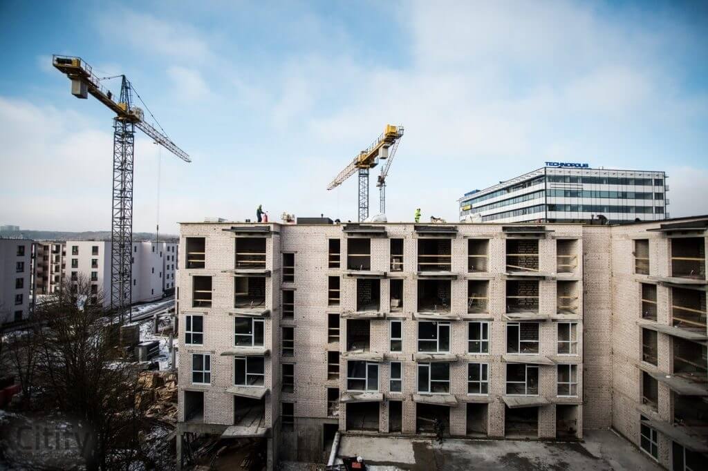 Ozo parkas 5 etapas (J. Lebedžio g. 1) - Korterelamu - ehituse fotod