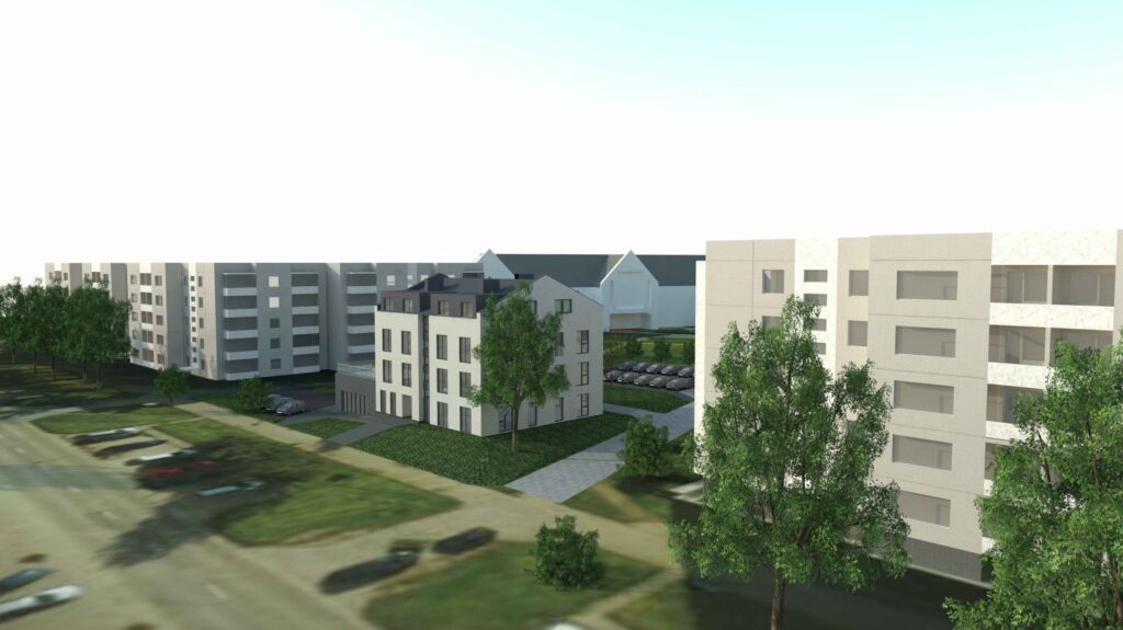 Kovo 11-osios g. 45 (Kovo 11-osios g. 45) - Daudzdzīvokļu nams - vizualizācija