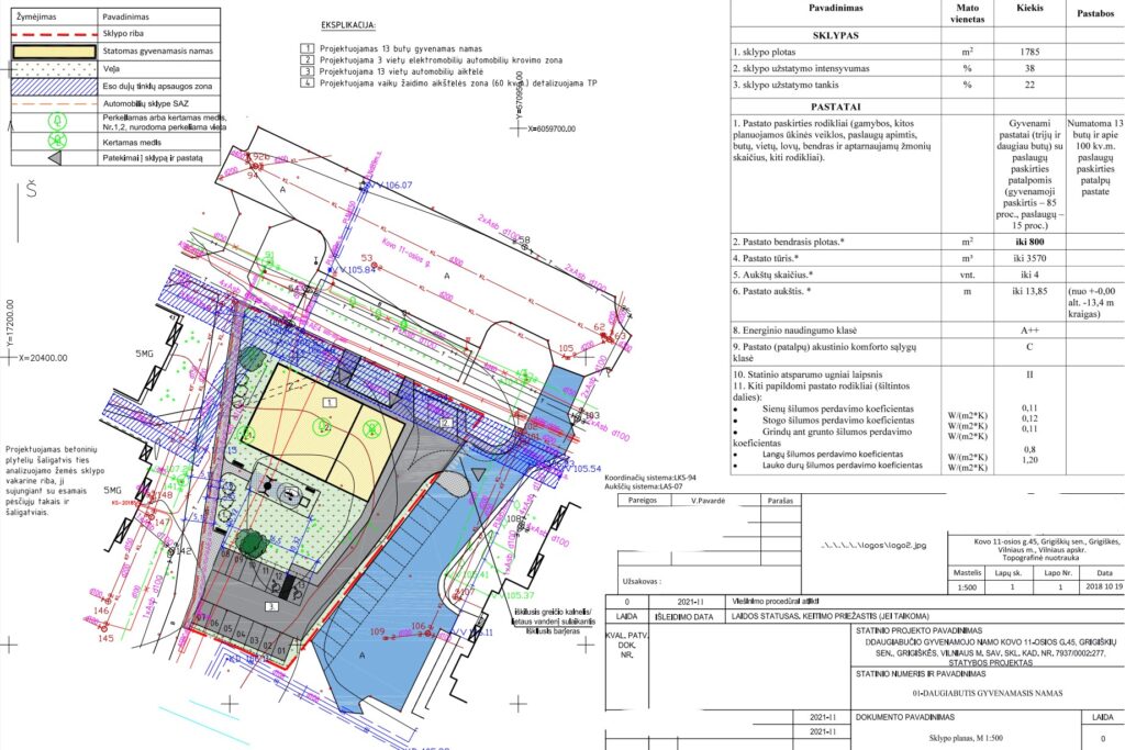 Kovo 11-osios g. 45 (Kovo 11-osios g. 45) - Daudzdzīvokļu nams - vizualizācija