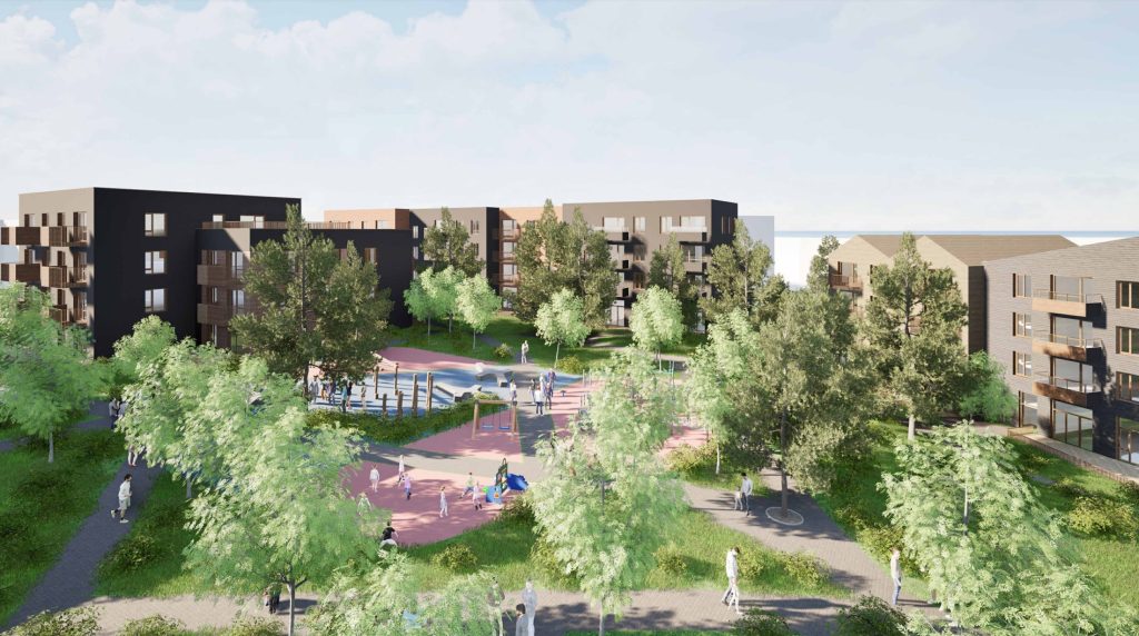 Dirsūno g. 2 (Dirsūno g. 2) - Daudzdzīvokļu nams - vizualizācija