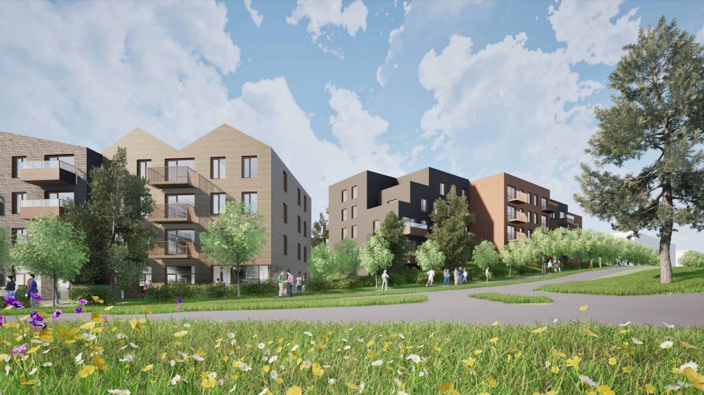 Dirsūno g. 2 (Dirsūno g. 2) - Daudzdzīvokļu nams - vizualizācija