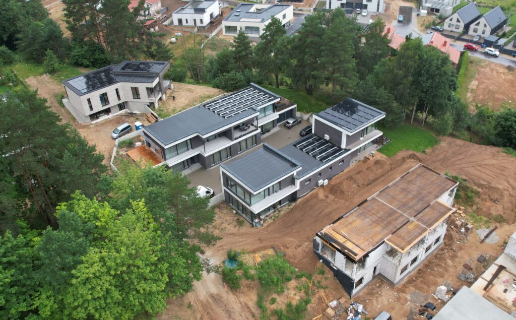 Terasų g. 19 (Terasų g. 19) - Rindu mājas - būvdarbu attēli