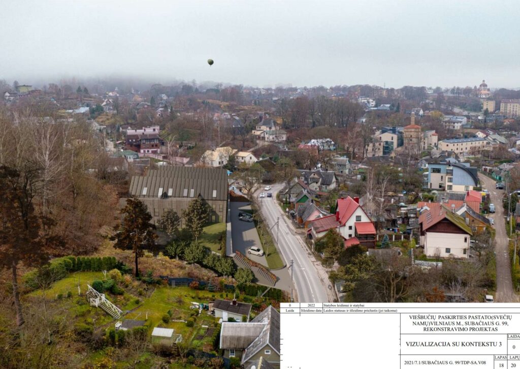 Subačiaus g. 99 (Subačiaus g. 99) - Hotell, Korterelamu - visuaalne