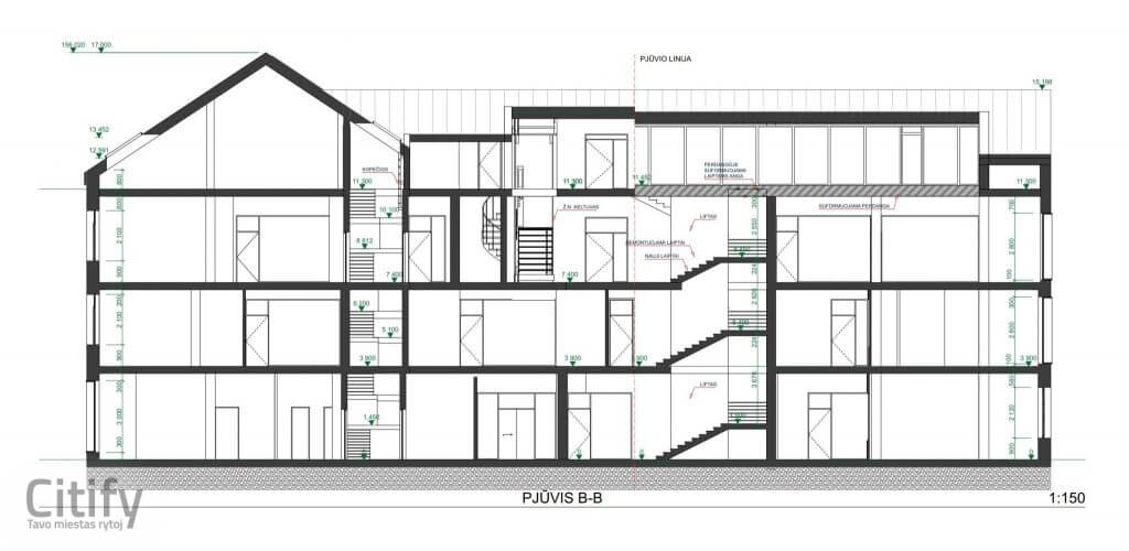 Tech Loft (Algirdo g. 38) - Büroohoone - visuaalne