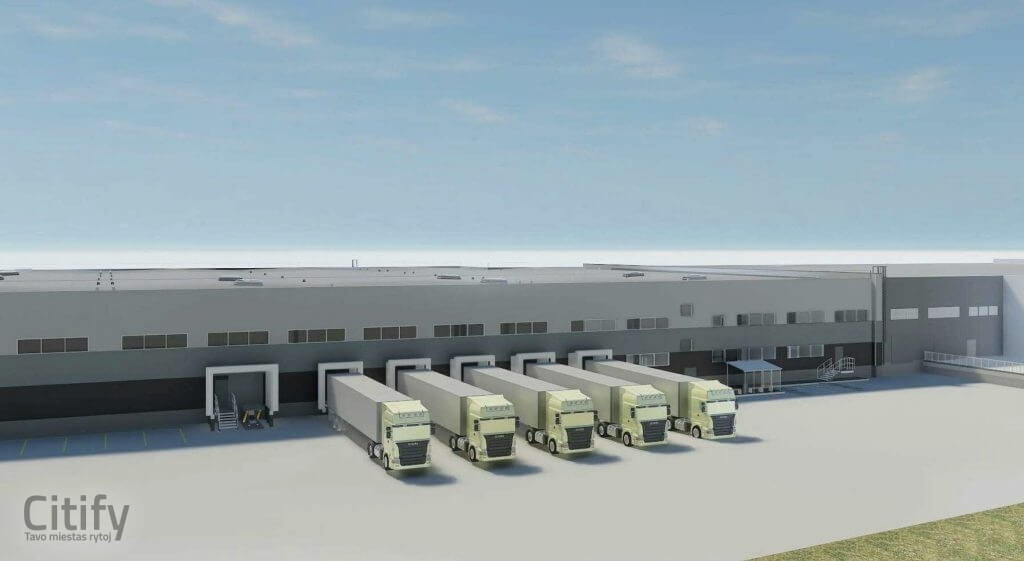 Alsakių g. 3 (Alsakių g. 3) - Warehouse / Distribution center - visualization