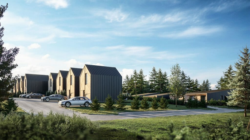 Ežero vilos (Sidaronių g. 41, 43, 45) - Hotell, Eramajade rajoon - visuaalne