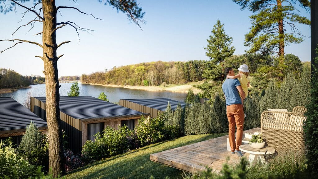 Ežero vilos (Sidaronių g. 41, 43, 45) - Hotell, Eramajade rajoon - visuaalne