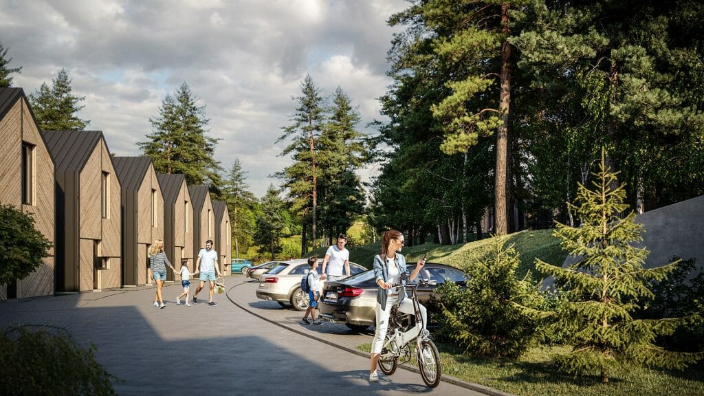 Ežero vilos (Sidaronių g. 41, 43, 45) - Hotell, Eramajade rajoon - visuaalne