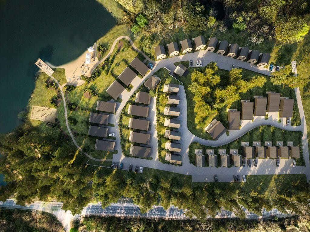 Ežero vilos (Sidaronių g. 41, 43, 45) - Hotell, Eramajade rajoon - visuaalne