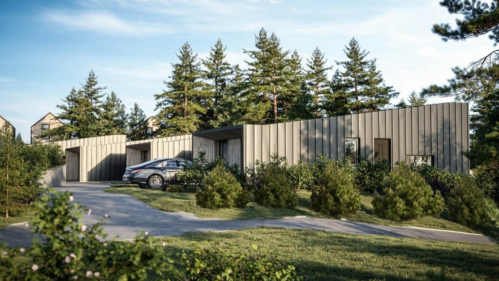 Ežero vilos (Sidaronių g. 41, 43, 45) - Hotell, Eramajade rajoon - visuaalne