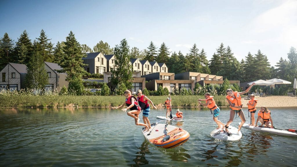 Ežero vilos (Sidaronių g. 41, 43, 45) - Hotell, Eramajade rajoon - visuaalne