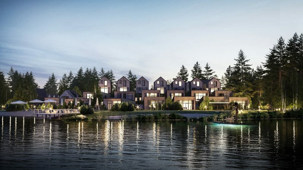 Ežero vilos (Sidaronių g. 41, 43, 45) - Hotell, Eramajade rajoon - visuaalne