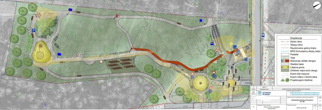 Karoliniškių Maciulevičiaus g. parkas (V. Maciulevičiaus g.) - Park - visuaalne