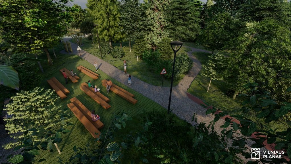 Karoliniškių Maciulevičiaus g. parkas (V. Maciulevičiaus g.) - Park - visuaalne