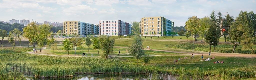 Ozo namai (K. Ulvydo g. 5) - Daudzdzīvokļu nams - vizualizācija