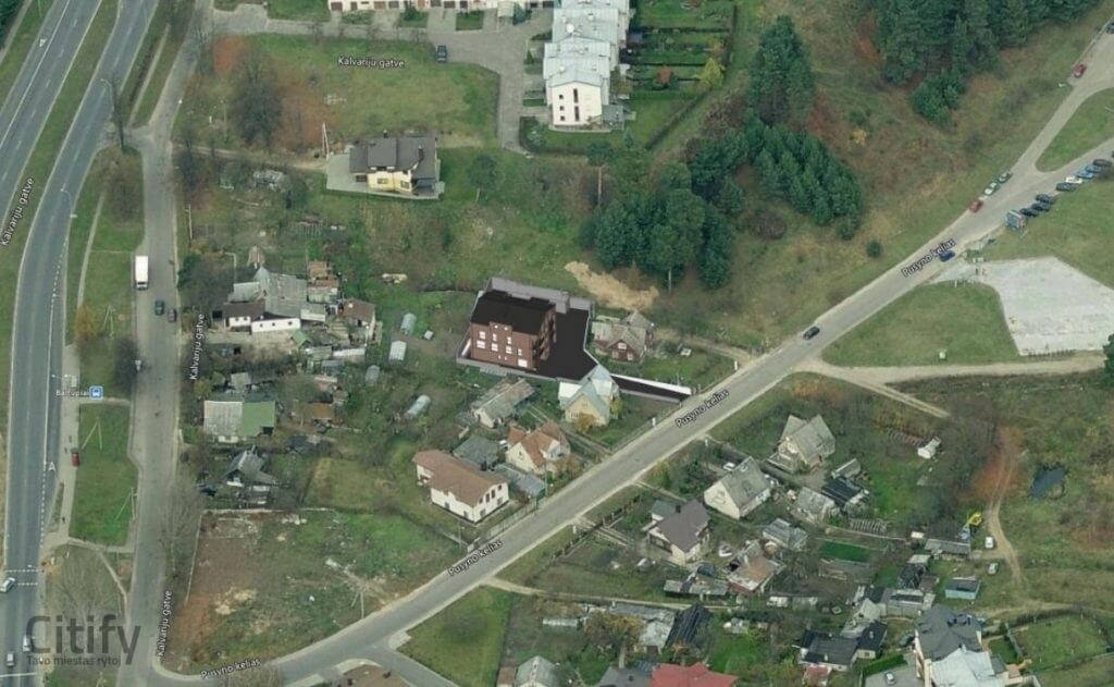 Pušyno kel. 10A (Pušyno kel. 10A) - Daugiabutis - vizualizacija