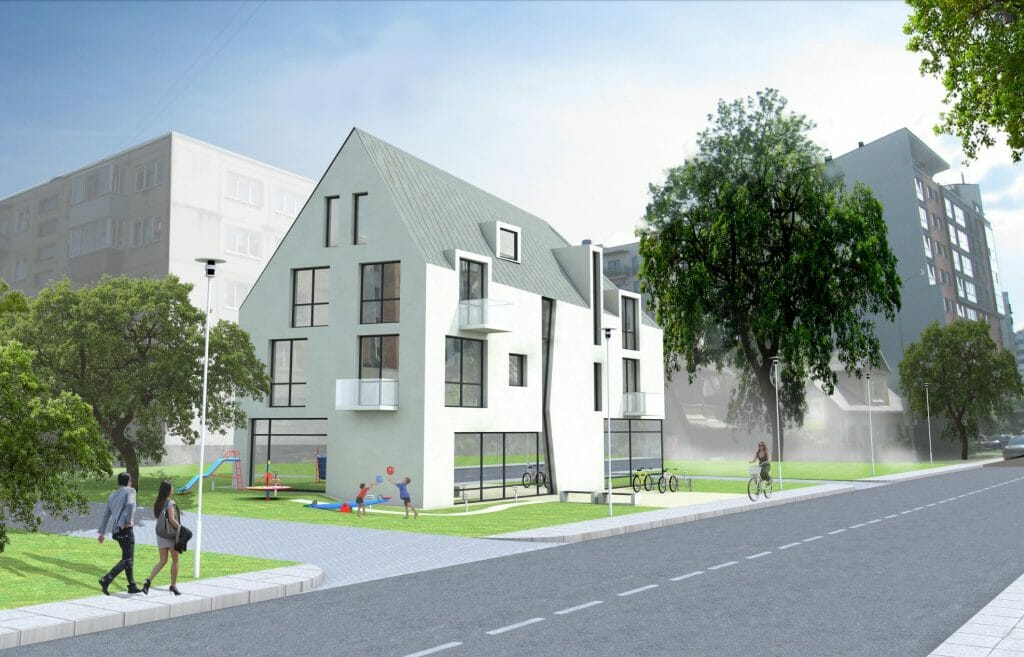 Vingio apartamentai (S. Konarskio g. 6A) - Daugiabutis - vizualizacija