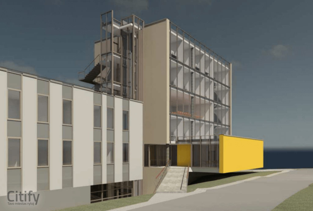 Valstybinės augalininkystės tarnybos administracinis (Ozo g. 4A) - Administracinis - vizualizacija