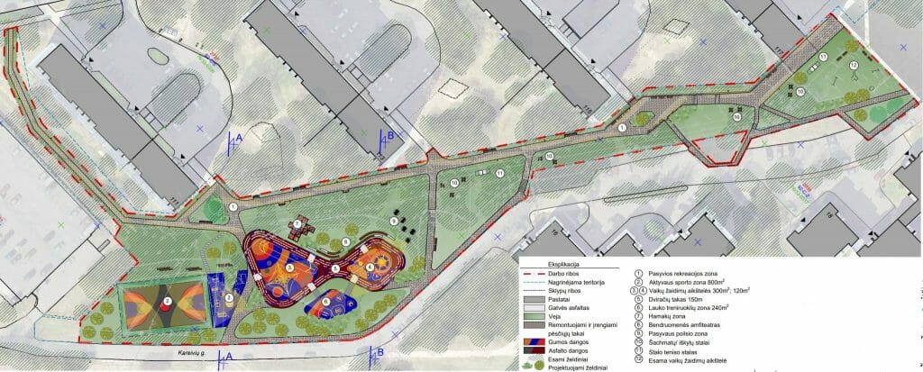 Žirmūnų g. 111B skveras (Žirmūnų g. 111B) - Square - visualization