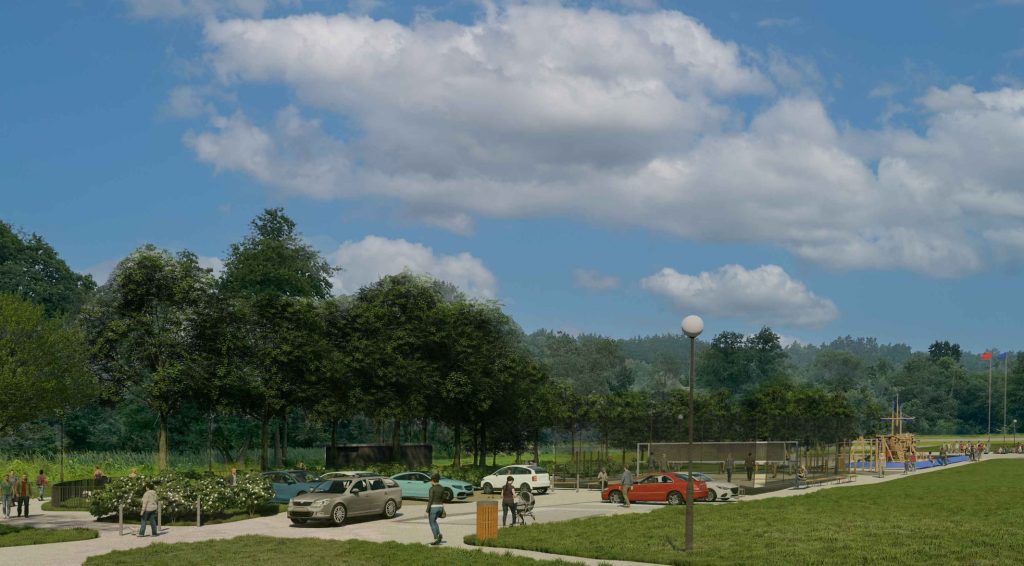 Afindevičių g. parkas (Afindevičių g.) - Park - visualization