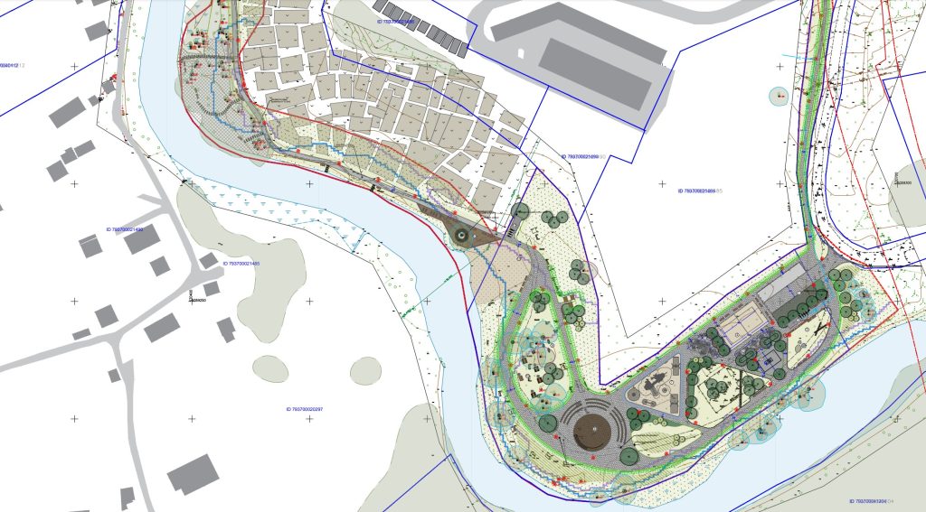 Afindevičių g. parkas (Afindevičių g.) - Park - visualization