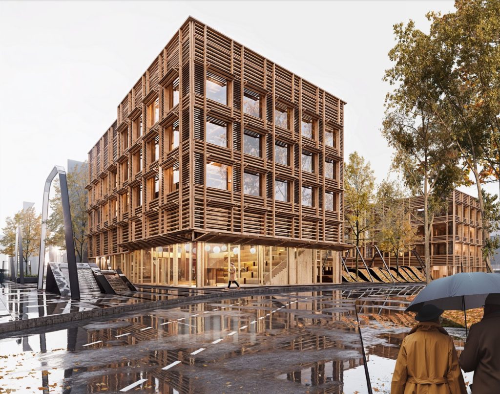 Business Stadium 5 (Rinktinės g. 3) - Verslo centras - vizualizacija