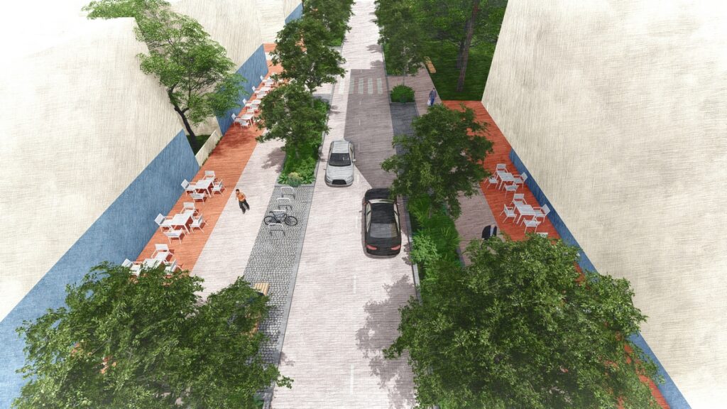 Krokuvos g. rekonstrukcija (Krokuvos g.) - Tänav - visuaalne