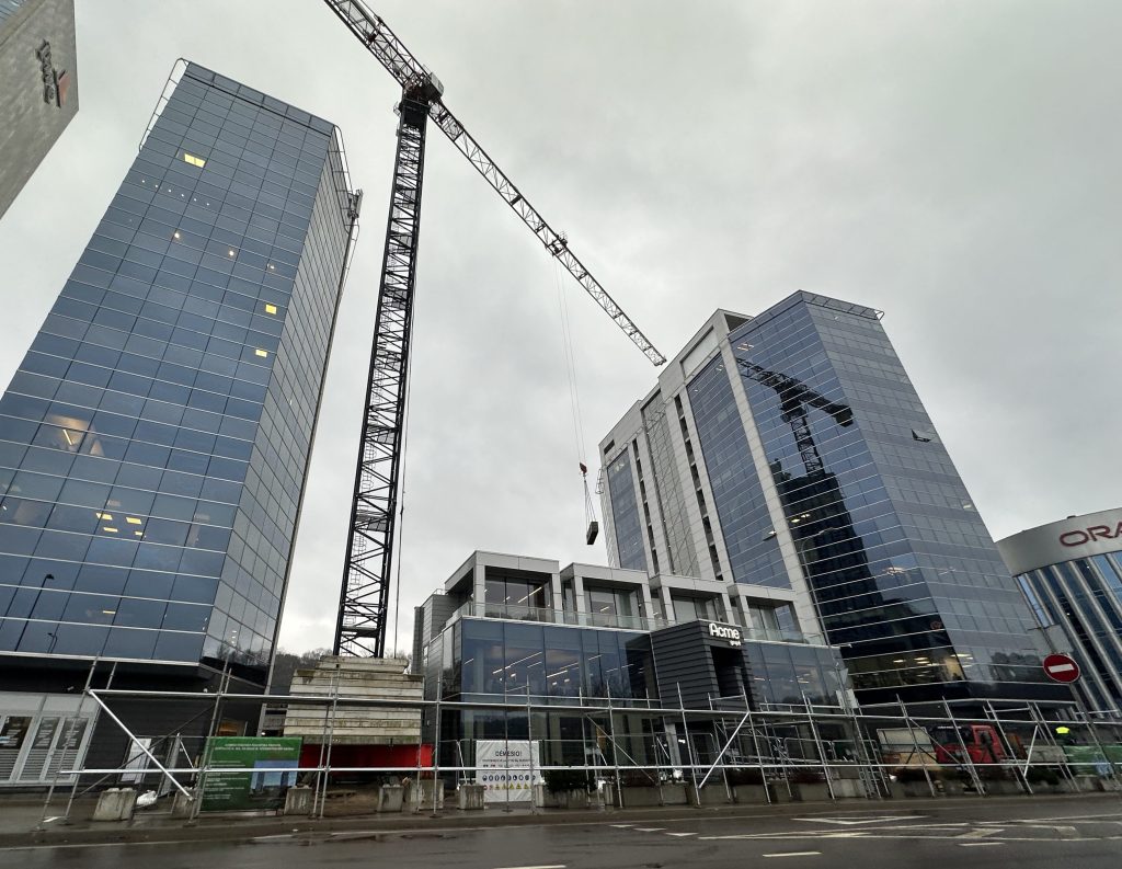 A. Goštauto g. 40 (A. Goštauto g. 40) - Office center - construction photos