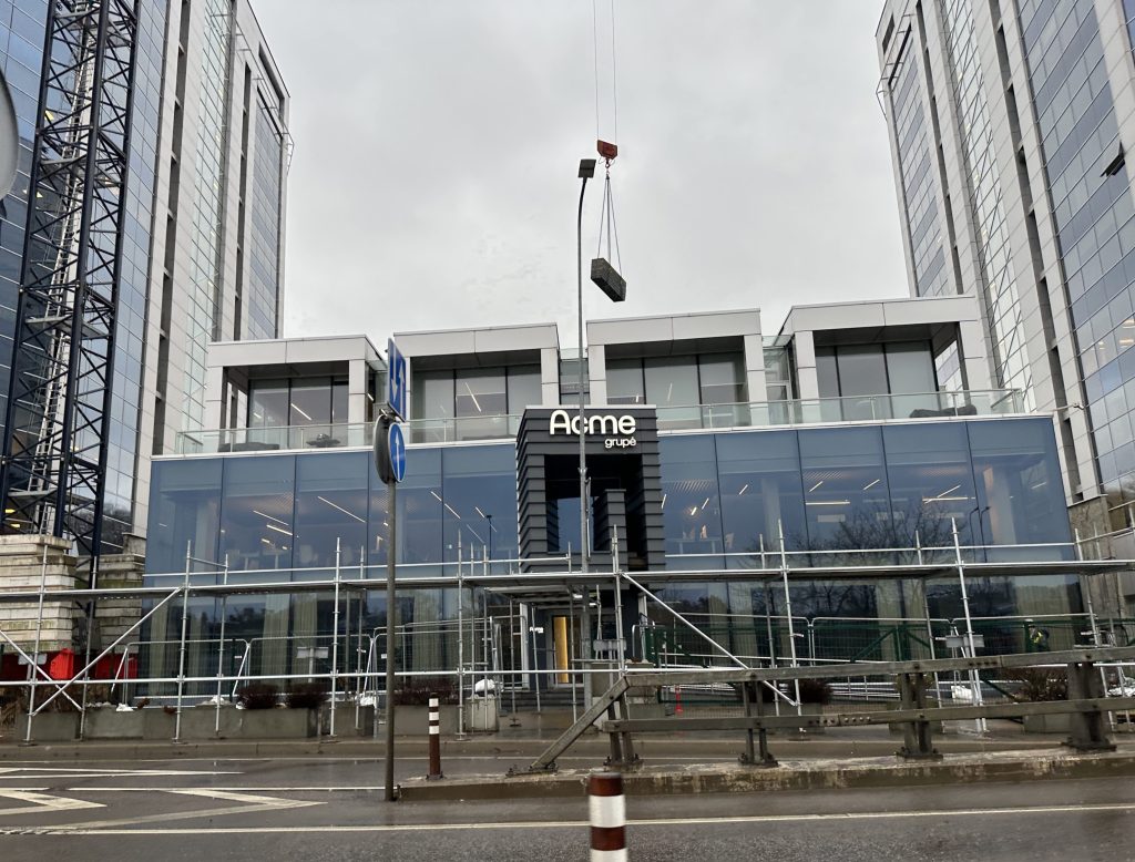 A. Goštauto g. 40 (A. Goštauto g. 40) - Office center - construction photos